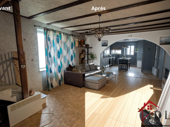 Fermette à rénover à Beauvernois - 138 m² sur 6600 m² de terrain 