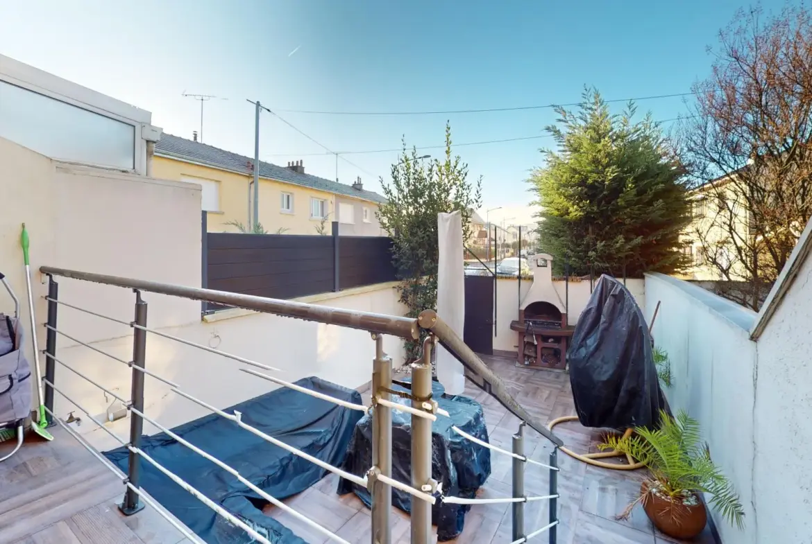 Vente Appartement F4 avec Jardin Privatif à Drancy 