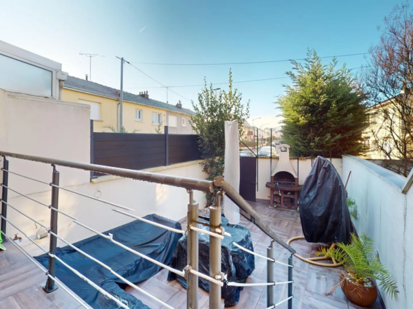 Vente Appartement F4 avec Jardin Privatif à Drancy 