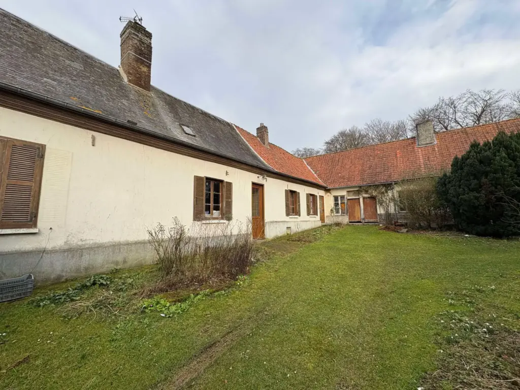 Corps de ferme à rénover à Saint Riquier - Idéal pour gîtes
