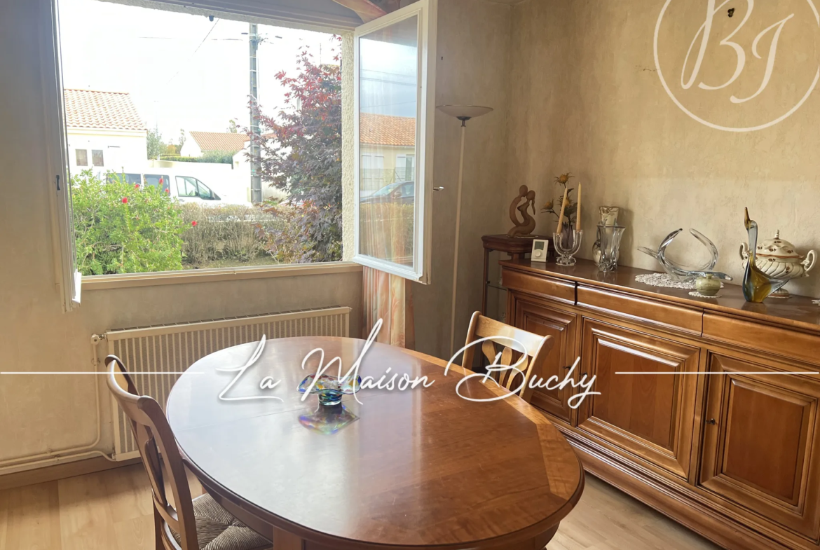Maison à vendre aux Sables d'Olonne - 3 chambres, jardin 