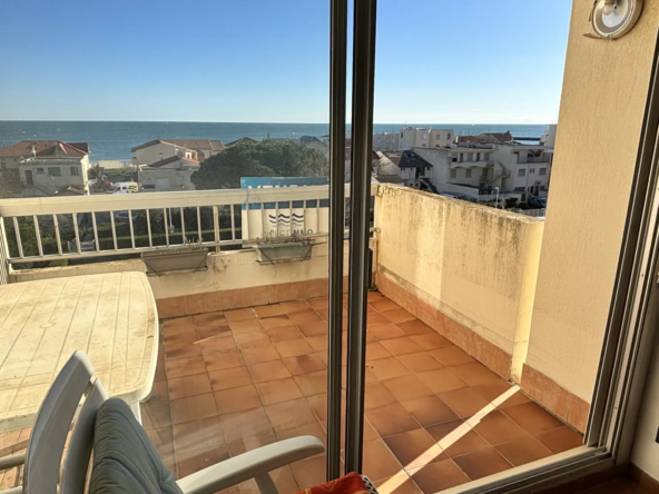 Vente Appartement F2 à Carnon-Plage avec Terrasse et Vue Mer 