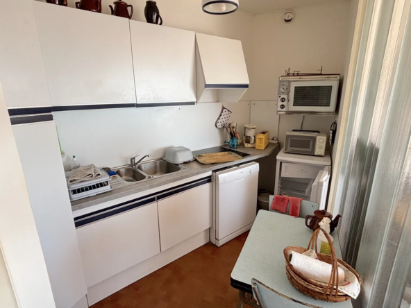 Vente Appartement F2 à Carnon-Plage avec Terrasse et Vue Mer 