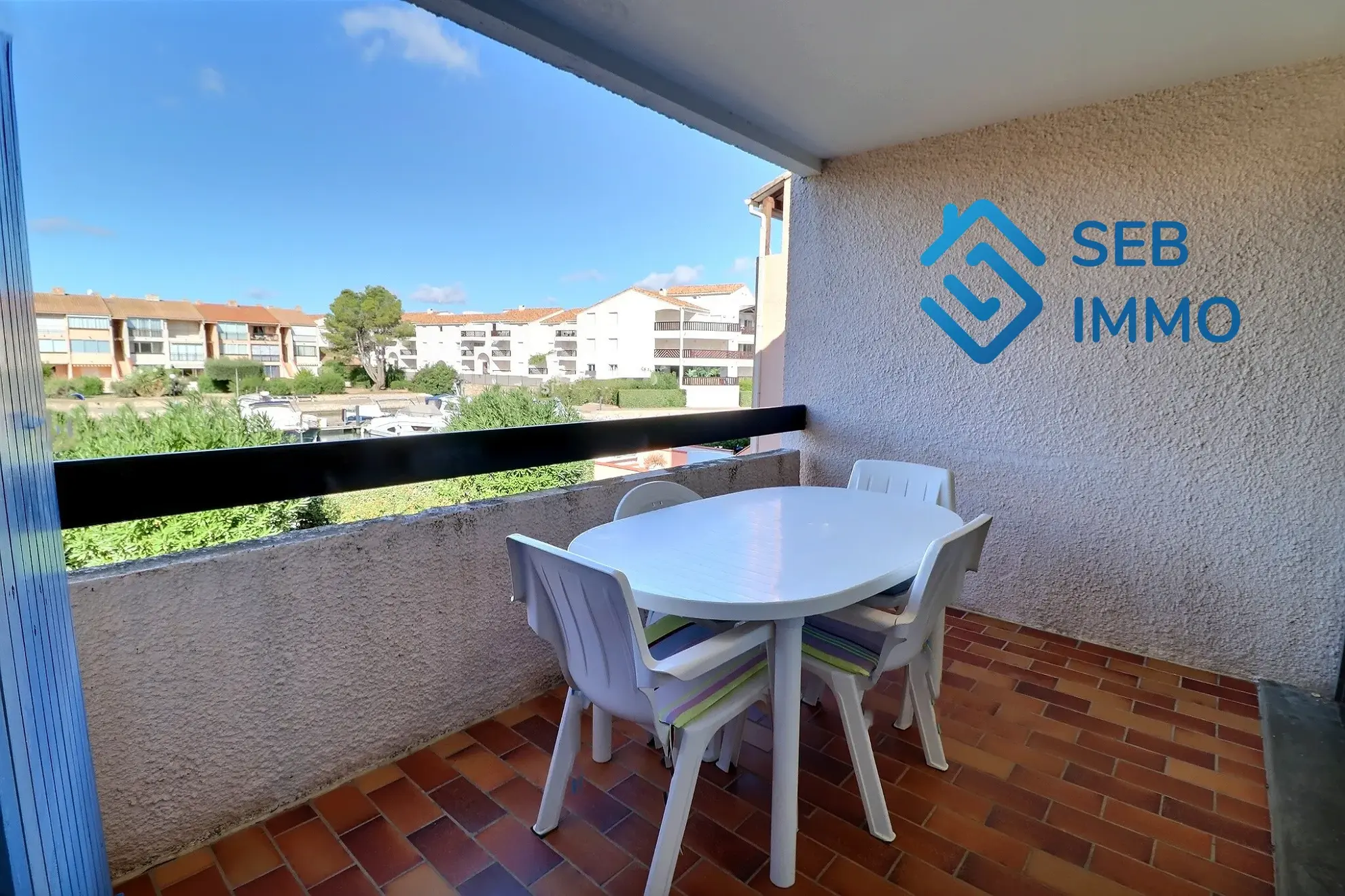 Appartement 2 pièces avec vue sur la lagune à St Cyprien 