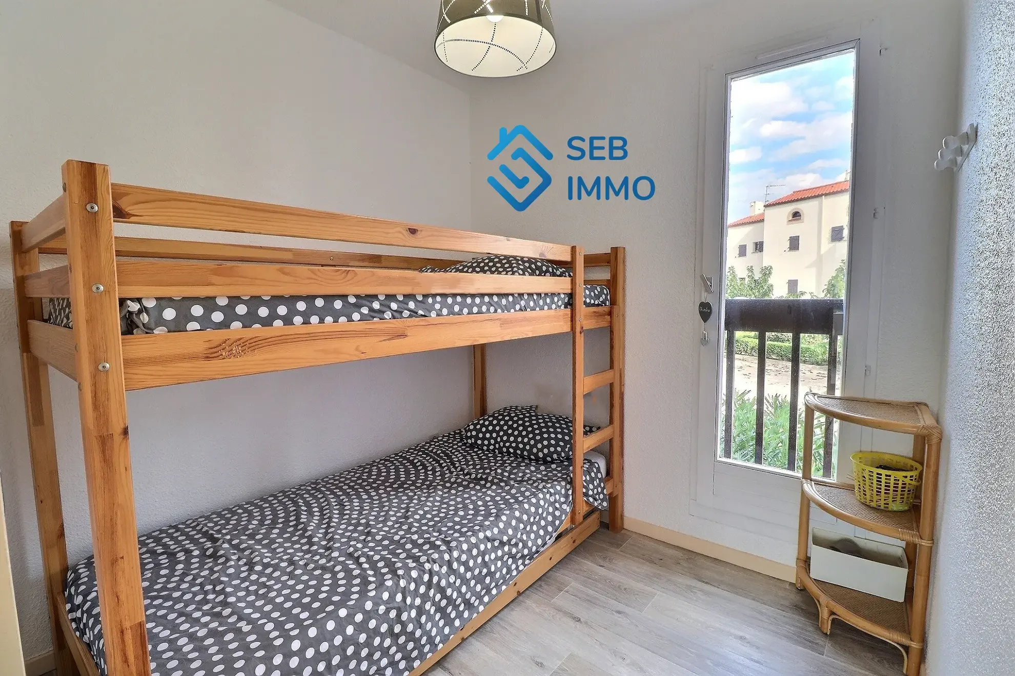 Appartement 2 pièces avec vue sur la lagune à St Cyprien 