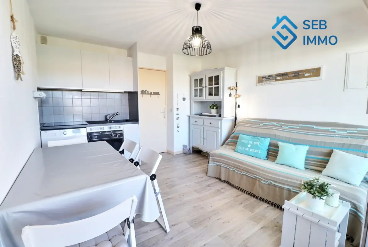 Appartement 2 pièces avec vue sur la lagune à St Cyprien 