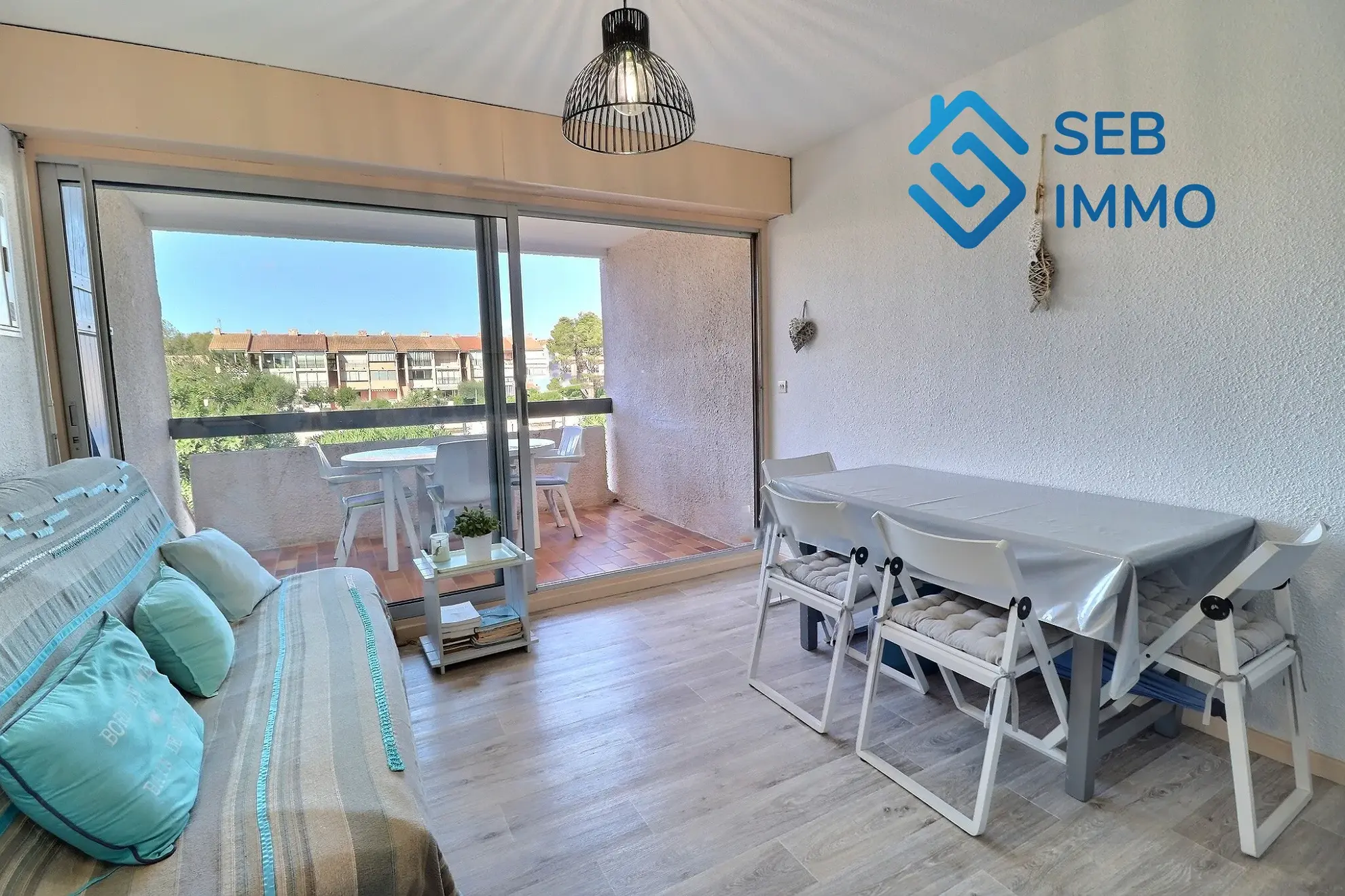 Appartement 2 pièces avec vue sur la lagune à St Cyprien 