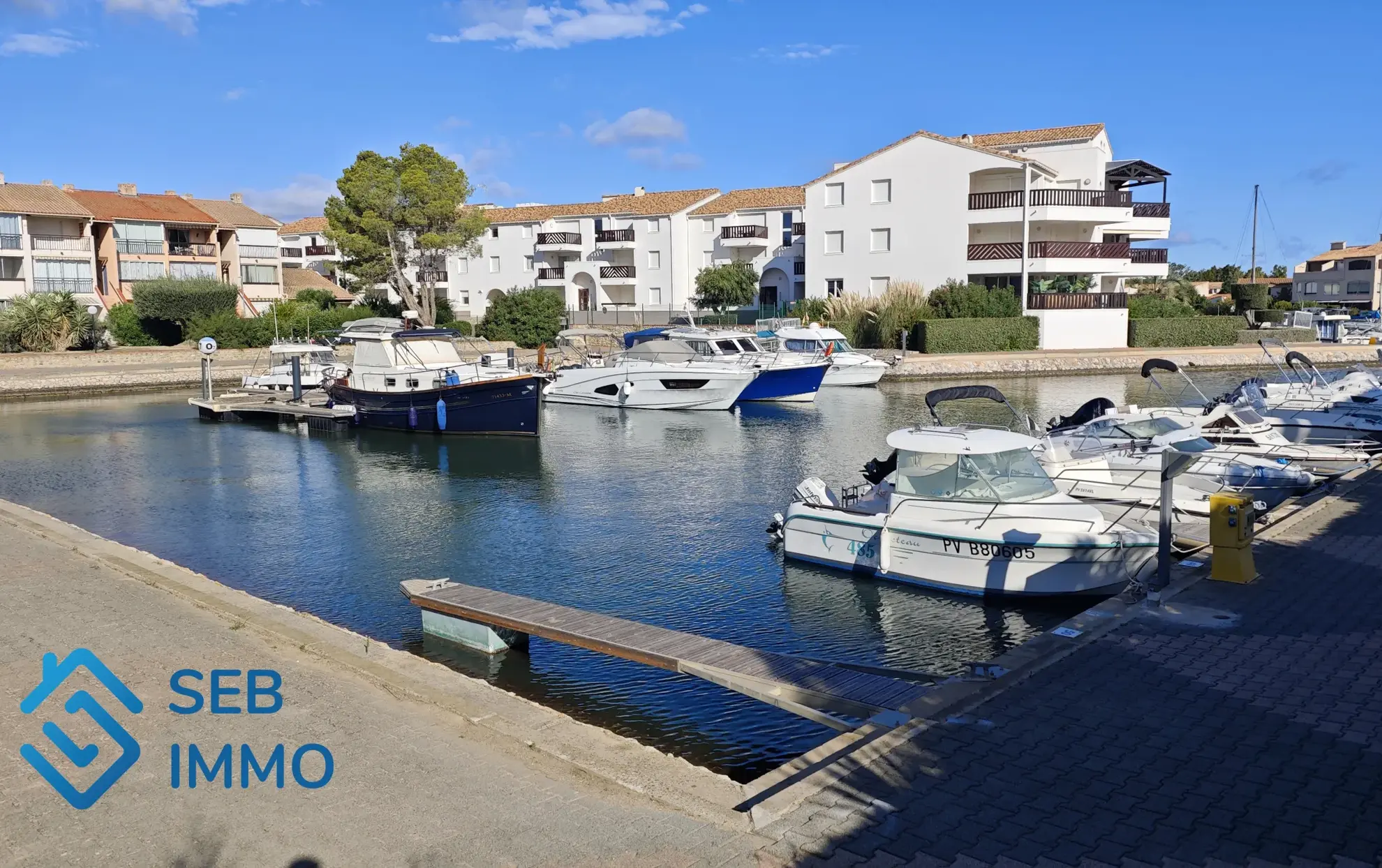 Appartement 2 pièces avec vue sur la lagune à St Cyprien 