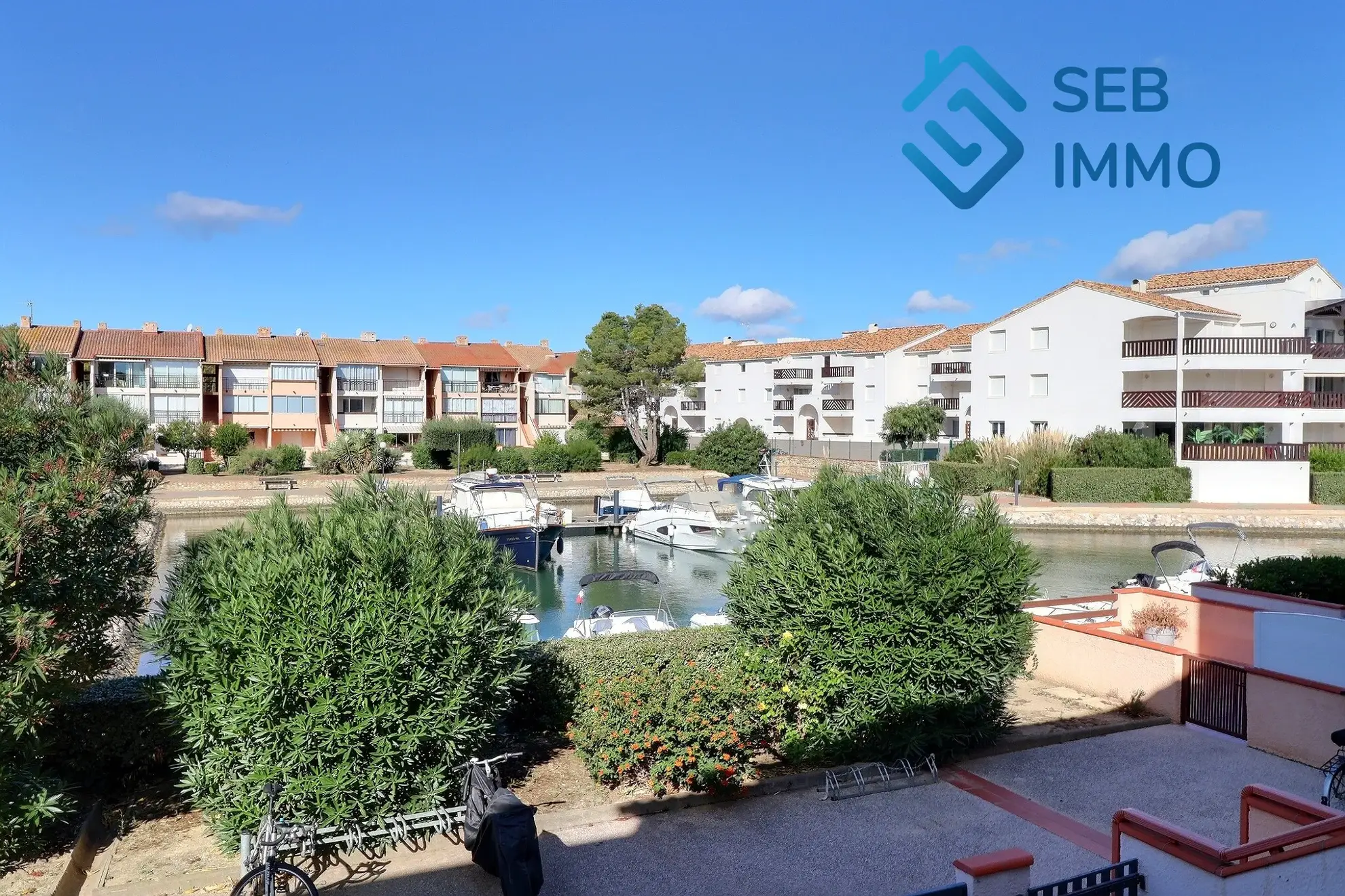 Appartement 2 pièces avec vue sur la lagune à St Cyprien 
