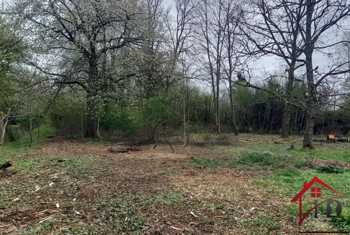 Terrain à bâtir de 22 ares à Saint Germain les Arlay 