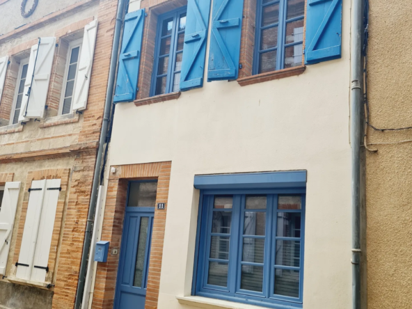 Maison de village T6 avec patio à Saint-Sulpice-sur-Lèze 