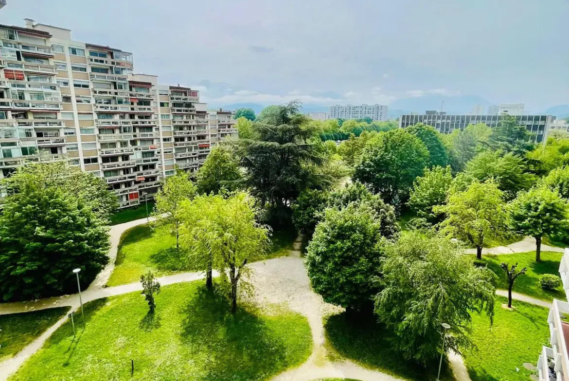 Appartement T4 80 m² avec balcon à rénover à Grenoble 