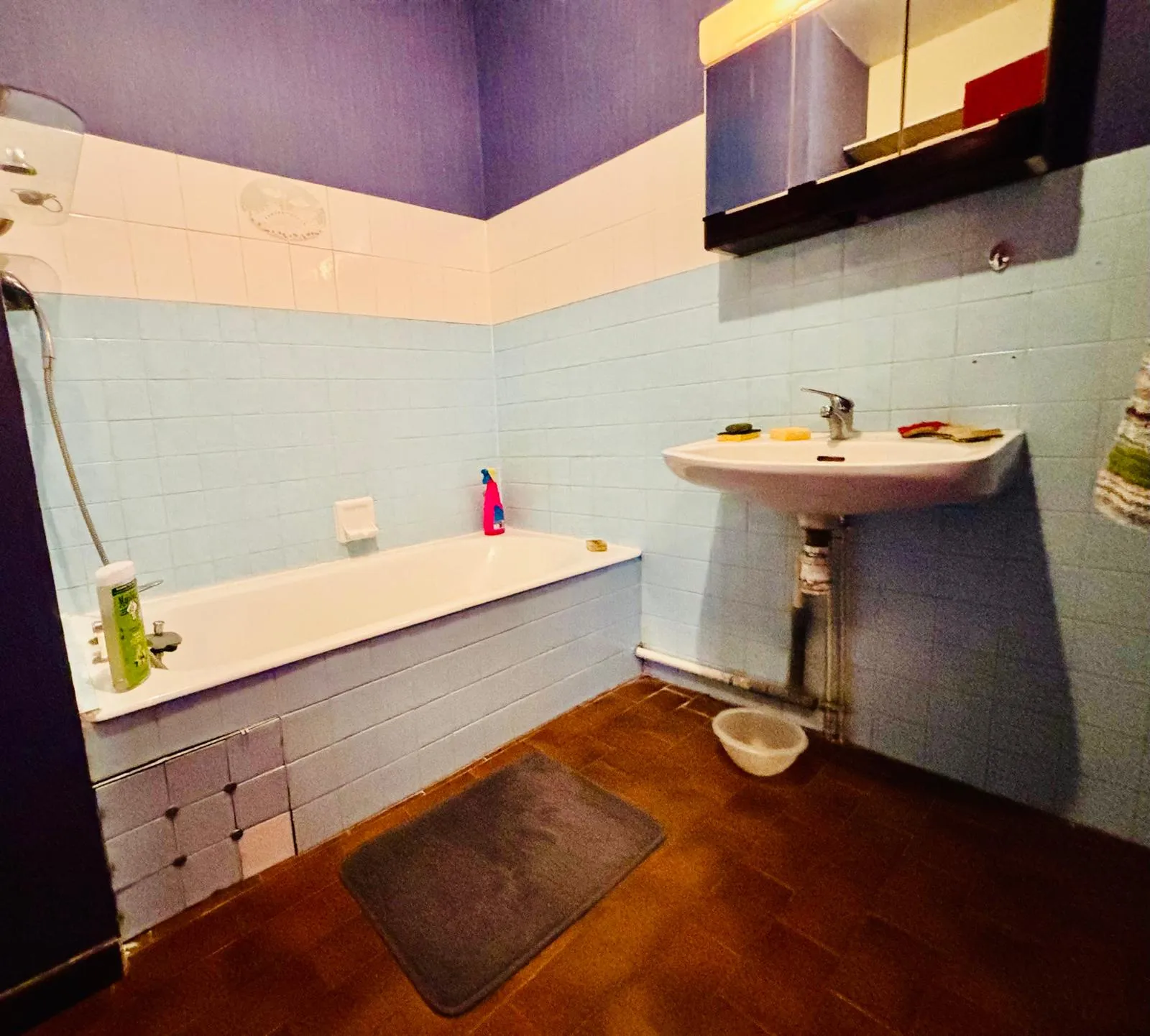Appartement T4 80 m² avec balcon à rénover à Grenoble 