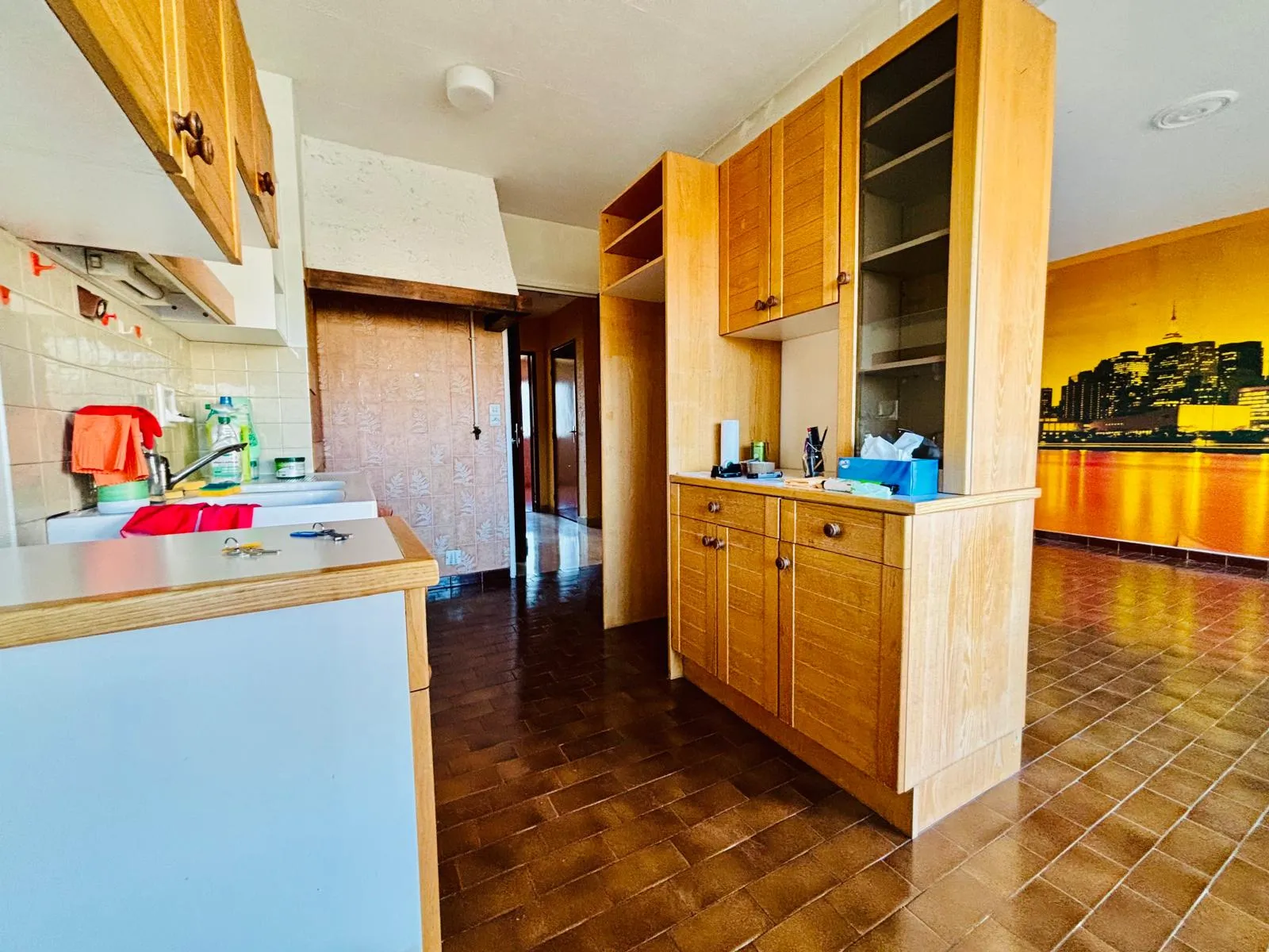 Appartement T4 80 m² avec balcon à rénover à Grenoble 