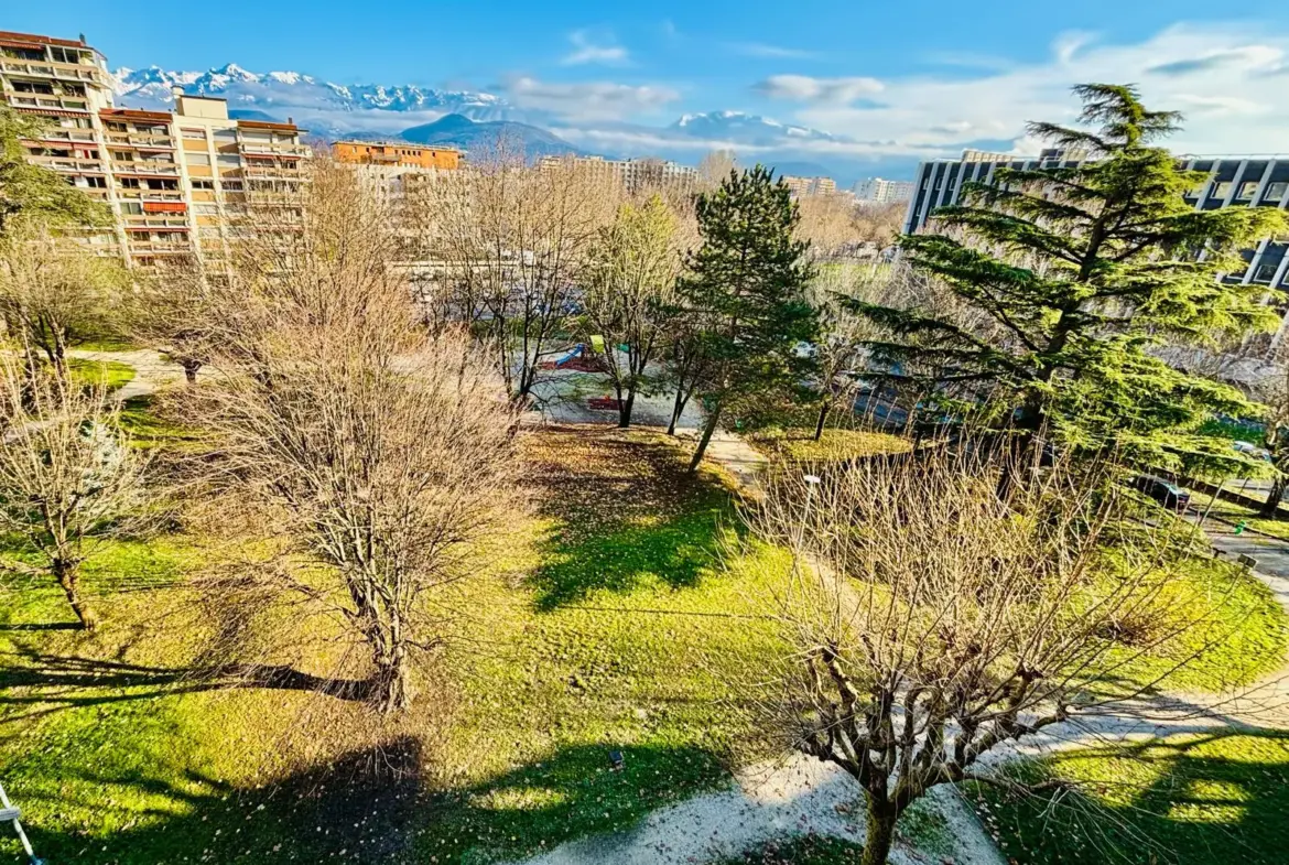 Appartement T4 80 m² avec balcon à rénover à Grenoble 