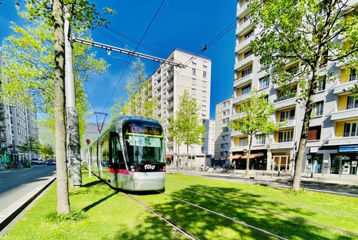 Appartement T4 80 m² avec balcon à rénover à Grenoble 