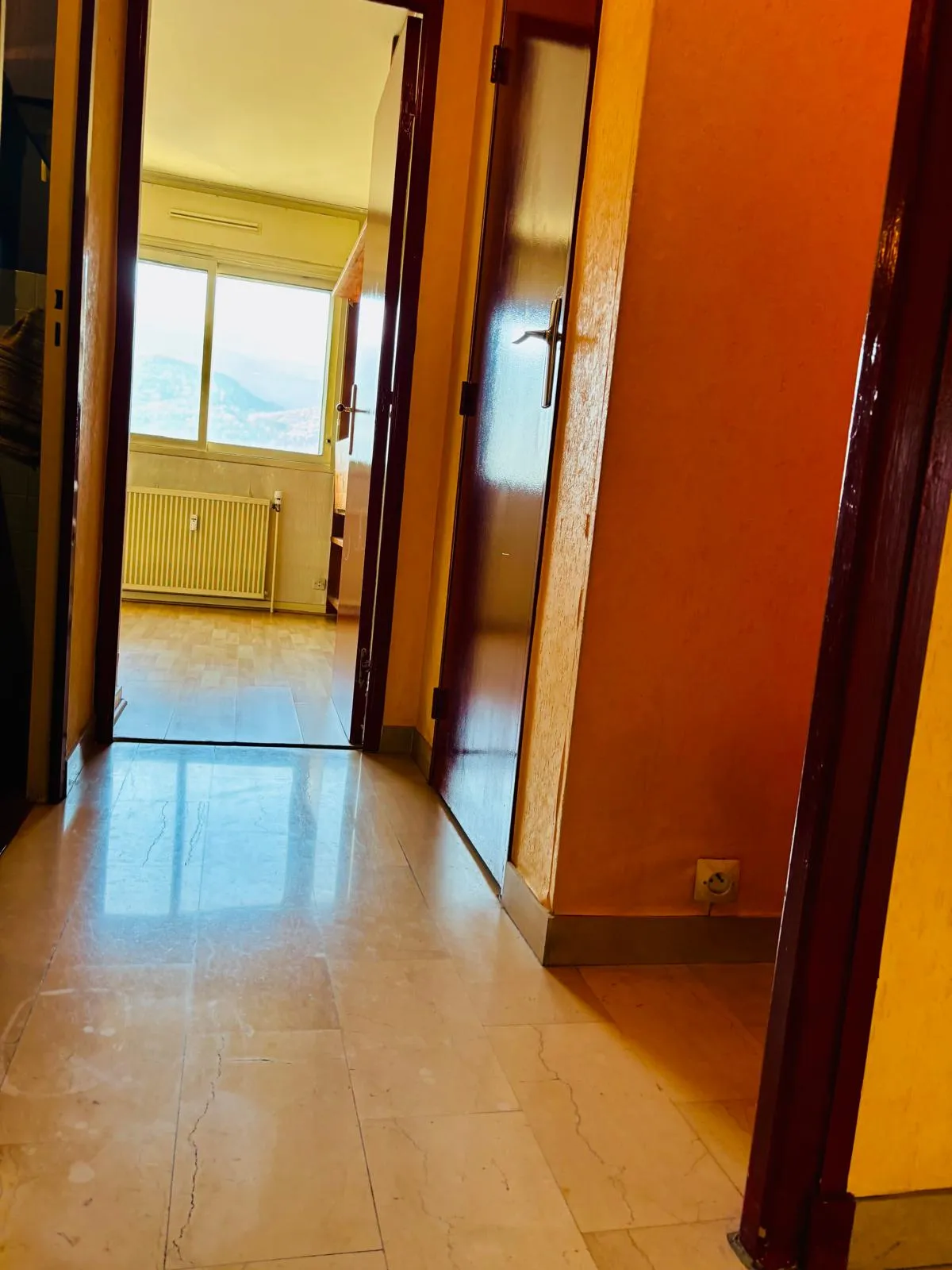 Appartement T4 80 m² avec balcon à rénover à Grenoble 