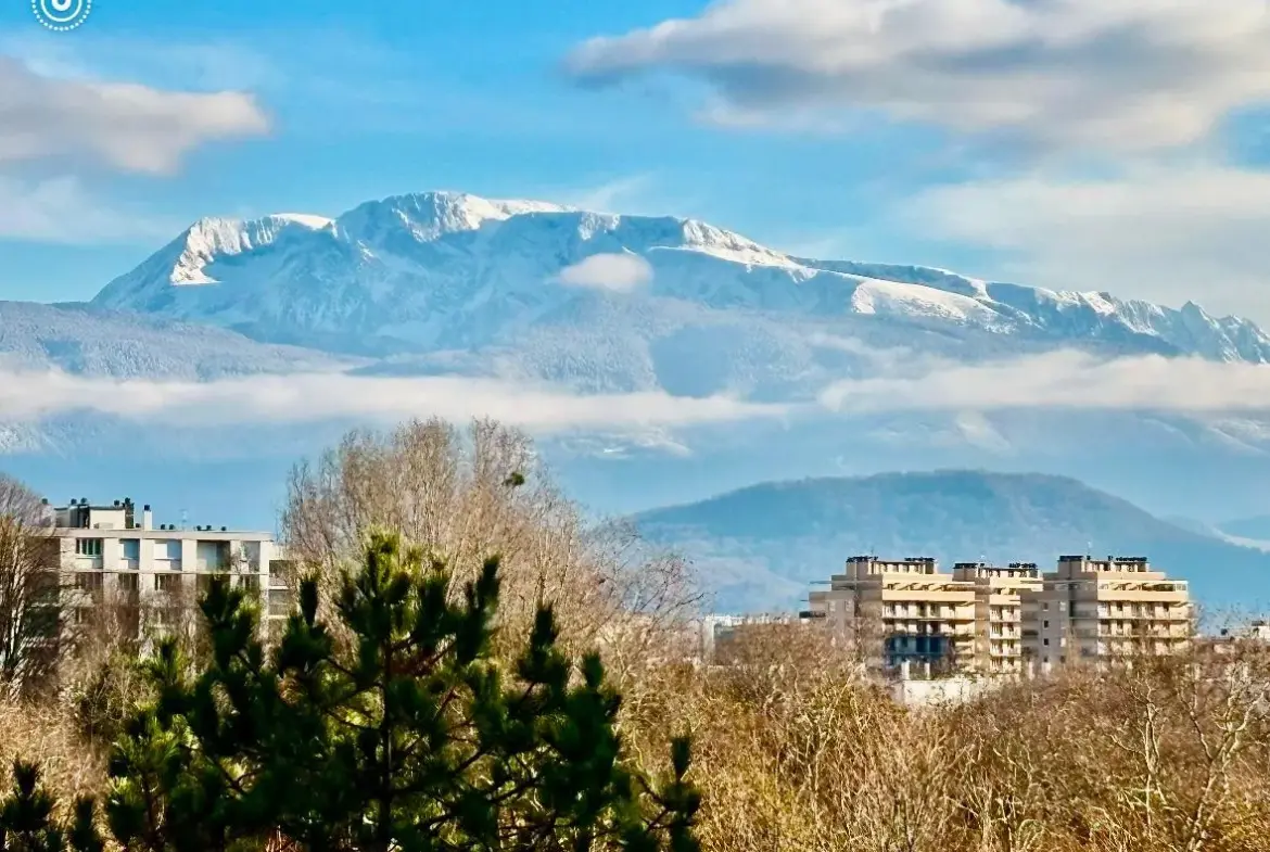 Appartement T4 80 m² avec balcon à rénover à Grenoble 
