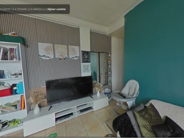 À vendre : Appartement T3 à Marseille - Quartier Plombières 