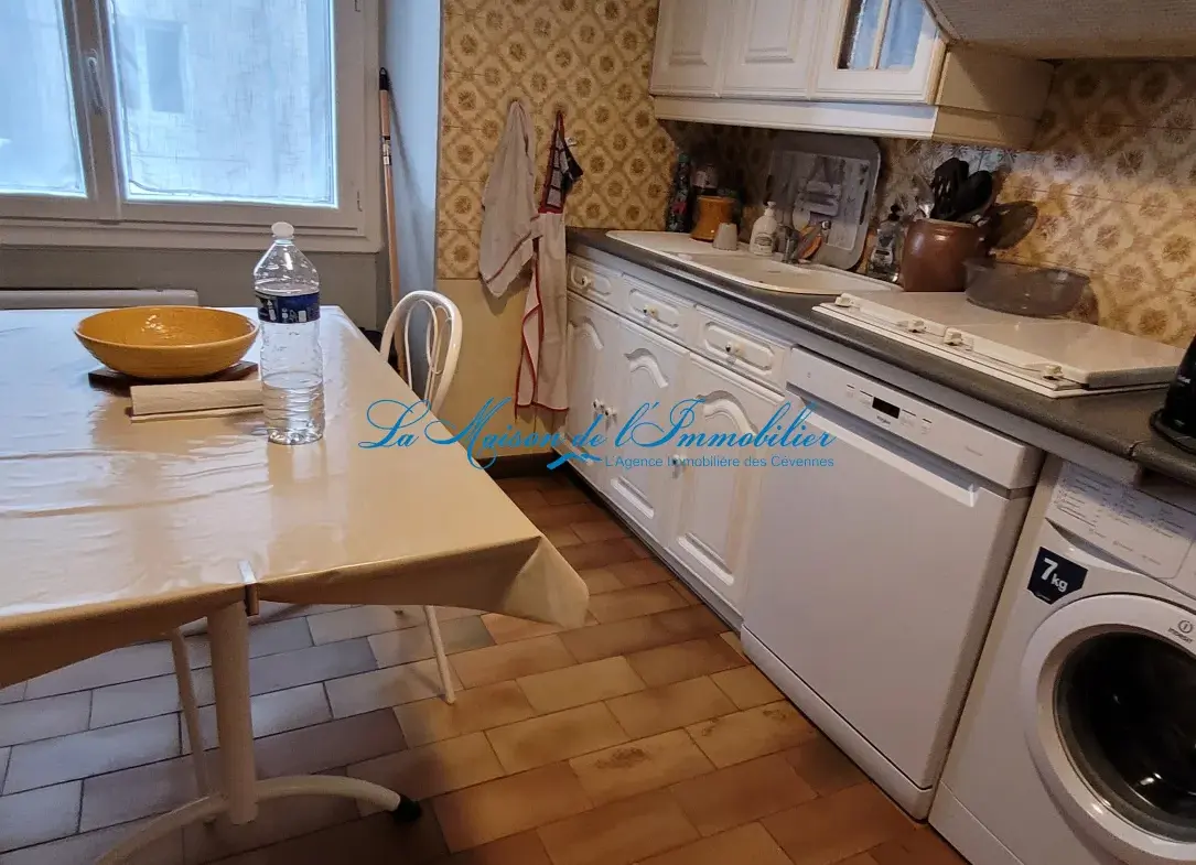 Maison de ville 105 m² avec jardin à Besseges, près de Saint Ambroix 