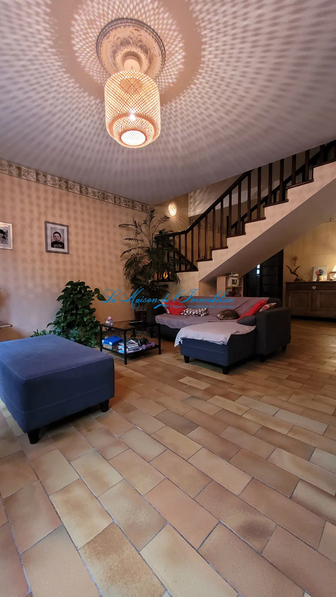 Maison de ville 105 m² avec jardin à Besseges, près de Saint Ambroix 