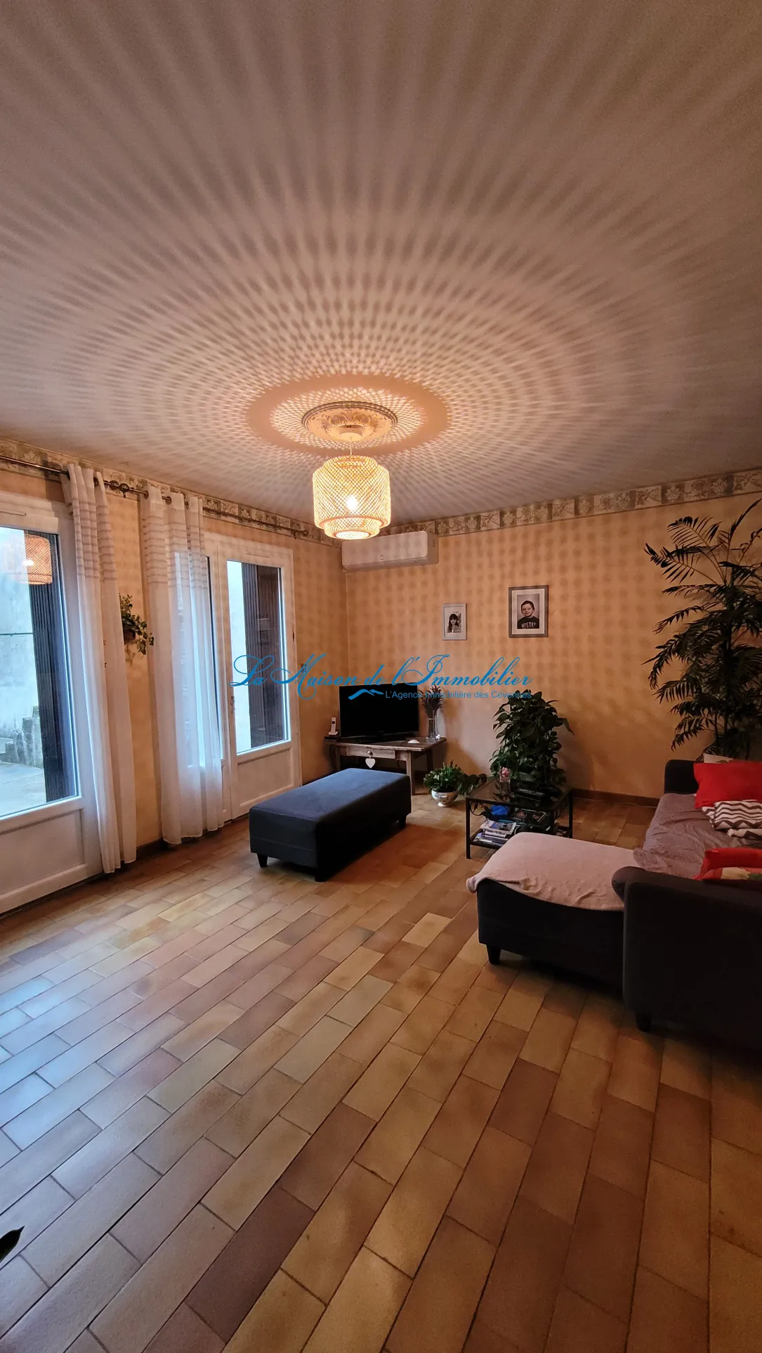 Maison de ville 105 m² avec jardin à Besseges, près de Saint Ambroix 