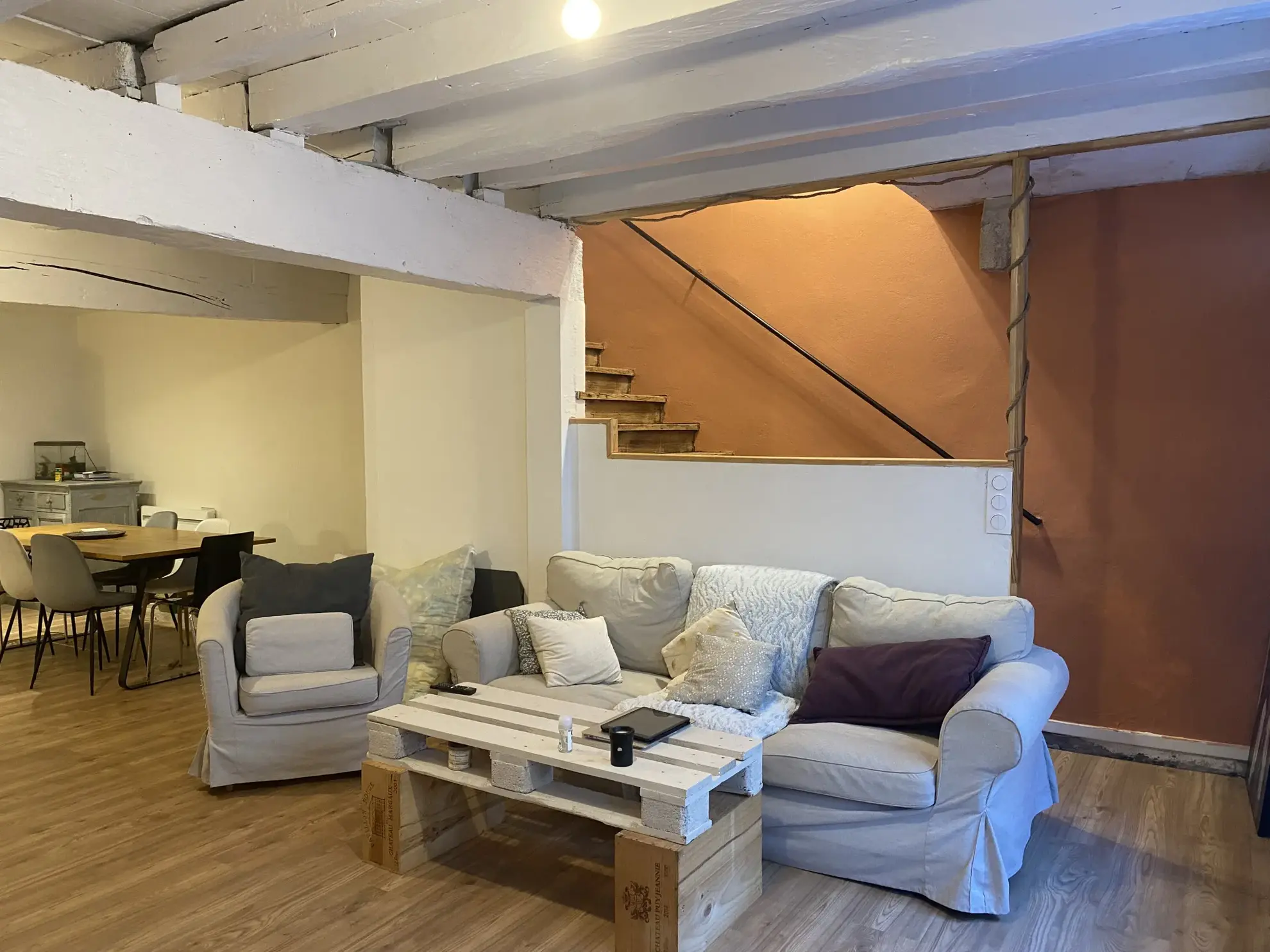 Maison de ville rénovée à Bazas - 2 chambres 
