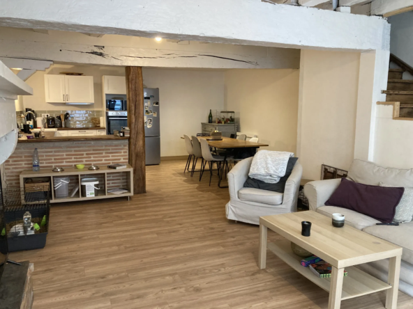 Maison de ville rénovée à Bazas - 2 chambres
