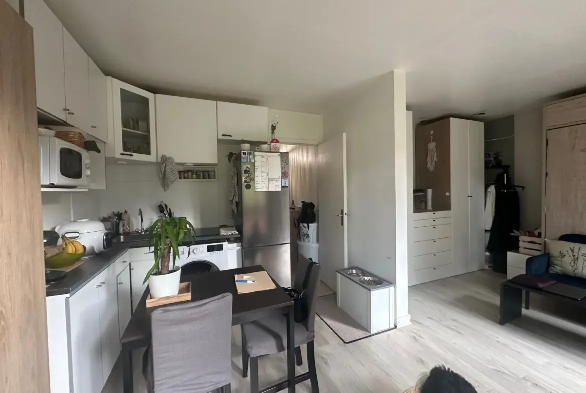 Studio à vendre au Chesnay avec balcon et vue dégagée 