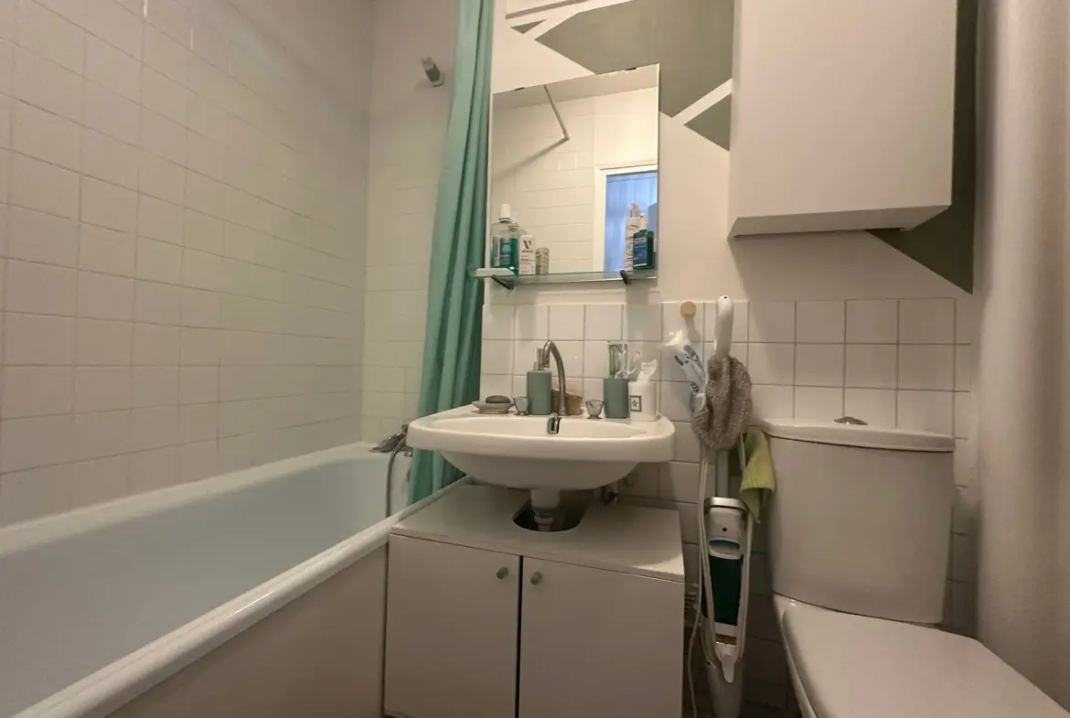 Studio à vendre au Chesnay avec balcon et vue dégagée 