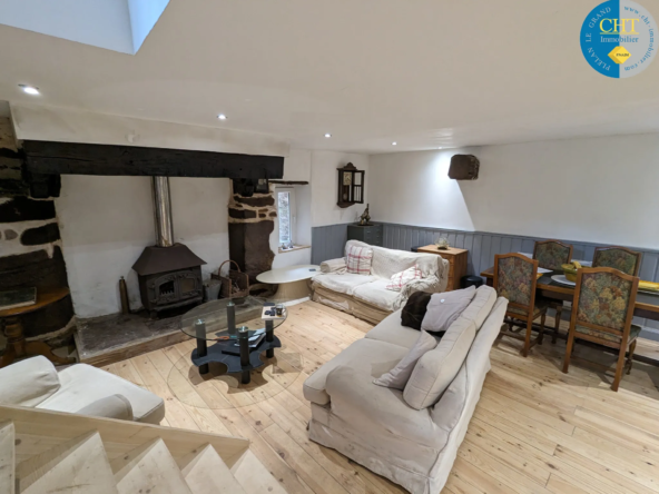 Maison en pierres avec 3 chambres à Beignon, Brocéliande 
