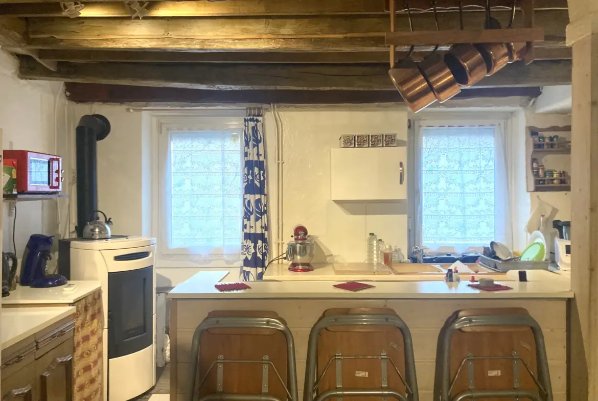 Vente maison de ville à Tenay - 118 m² sur 5 niveaux avec garage et jardin 