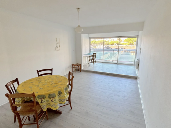 Vente Appartement F2 Traversant à Carnon-Plage avec Loggia 