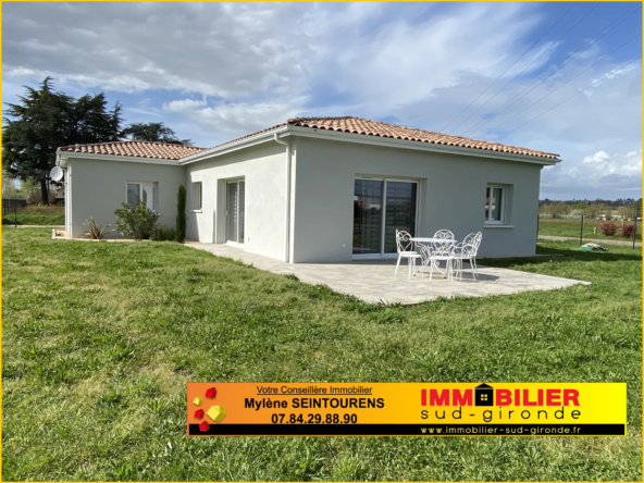 Belle Maison Contemporaine à Beaupuy - 116 m² - Terrain de 1000 m²