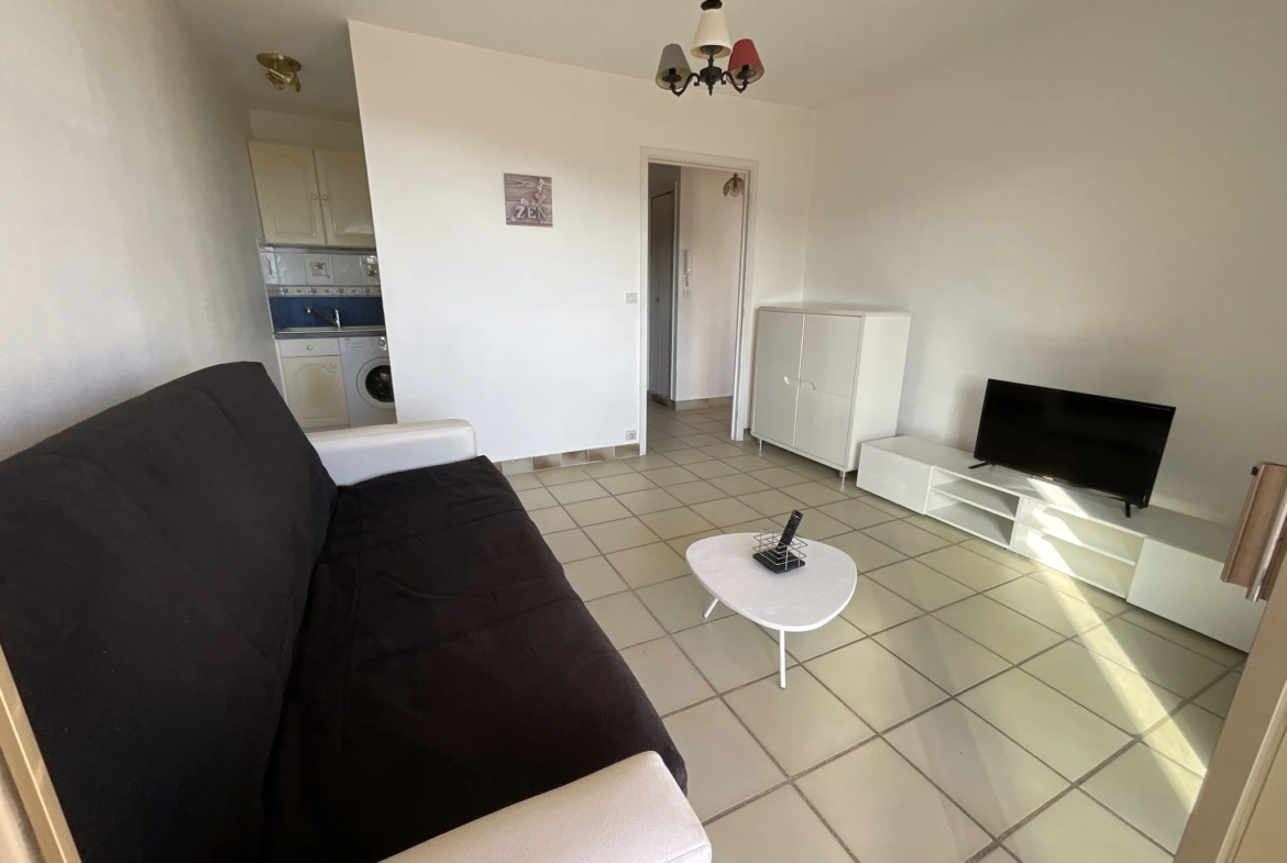 Appartement 2 pièces avec vue mer à Villeneuve Loubet 
