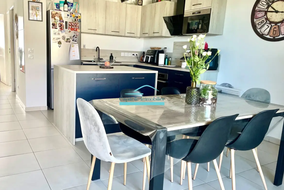 Charmant Appartement T3 à Villeneuve les Maguelone avec Loggia et Parking 