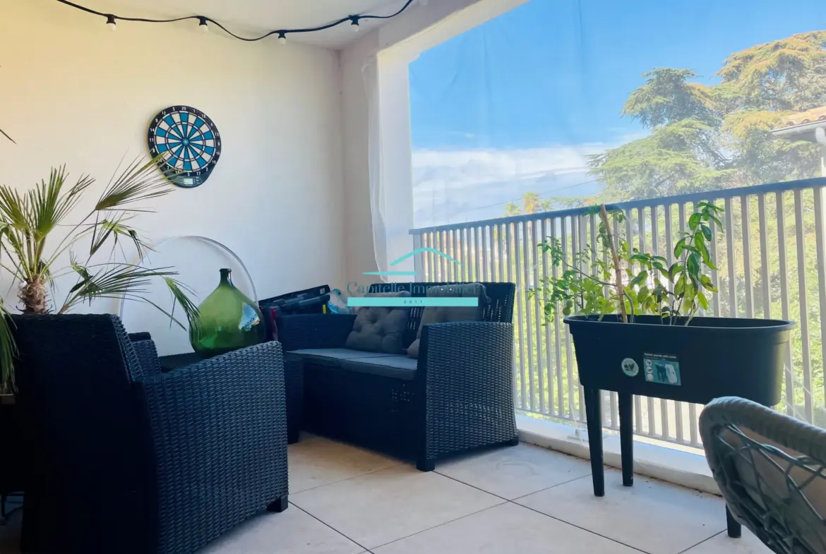 Charmant Appartement T3 à Villeneuve les Maguelone avec Loggia et Parking 