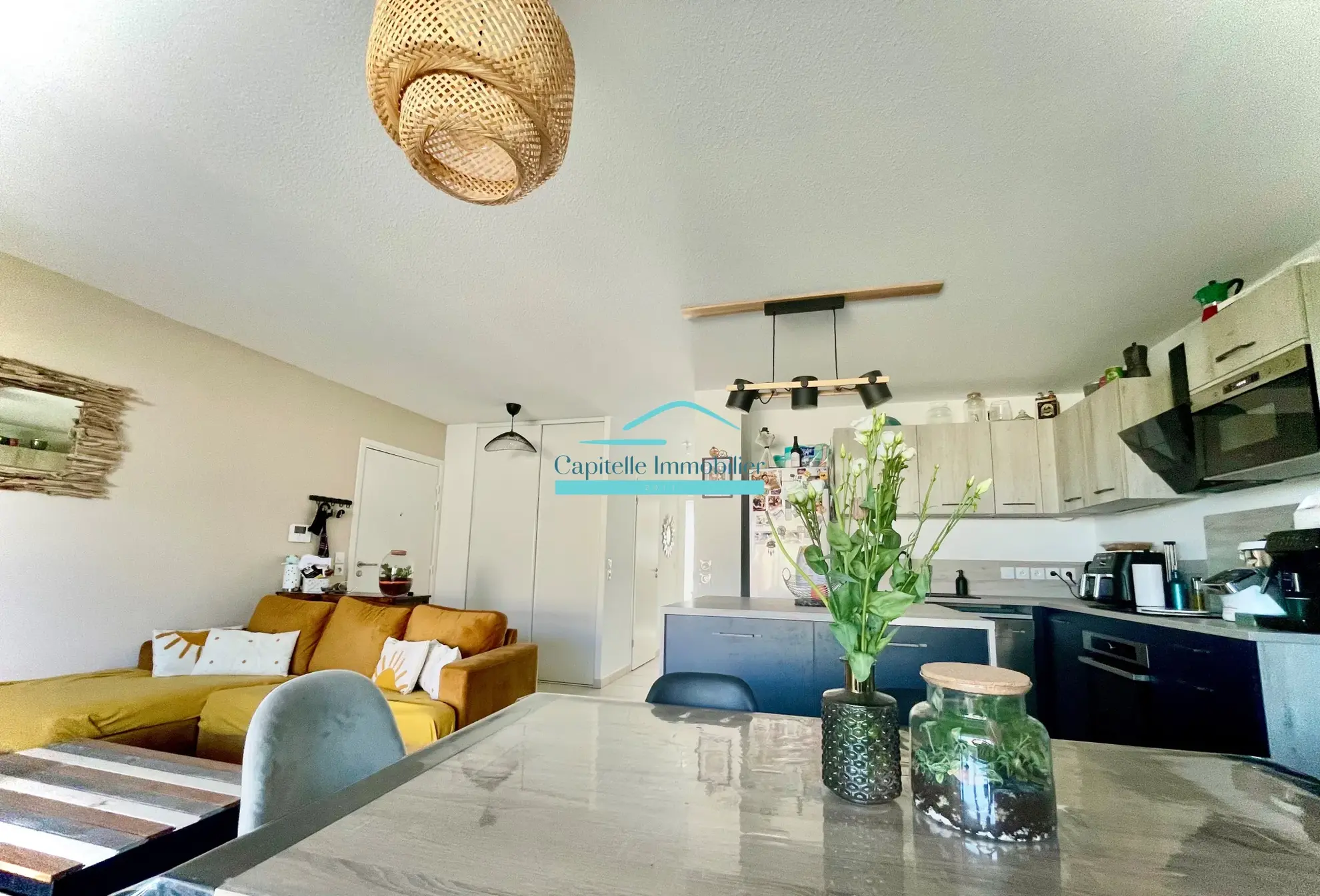 Charmant Appartement T3 à Villeneuve les Maguelone avec Loggia et Parking 