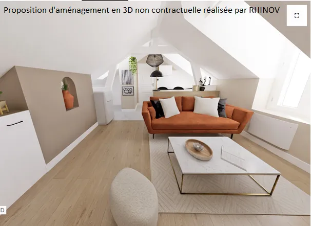 Appartement d'Investissement de Caractère à Melun - 48 m² 