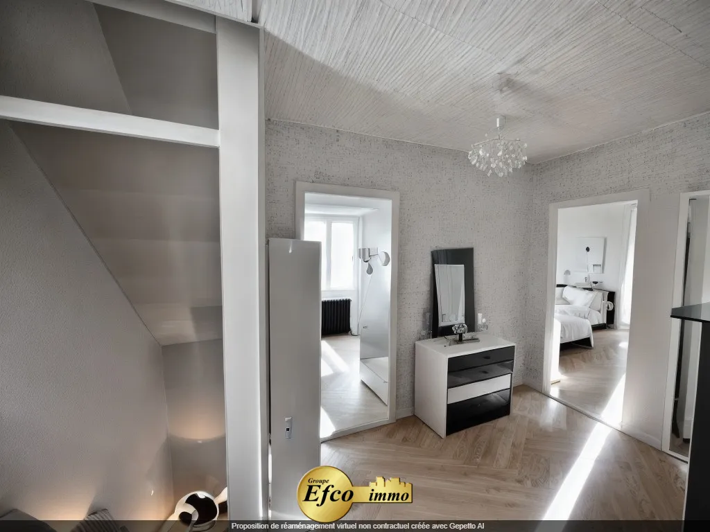Maison mitoyenne 6 pièces à Pfastatt avec jardin et garage 