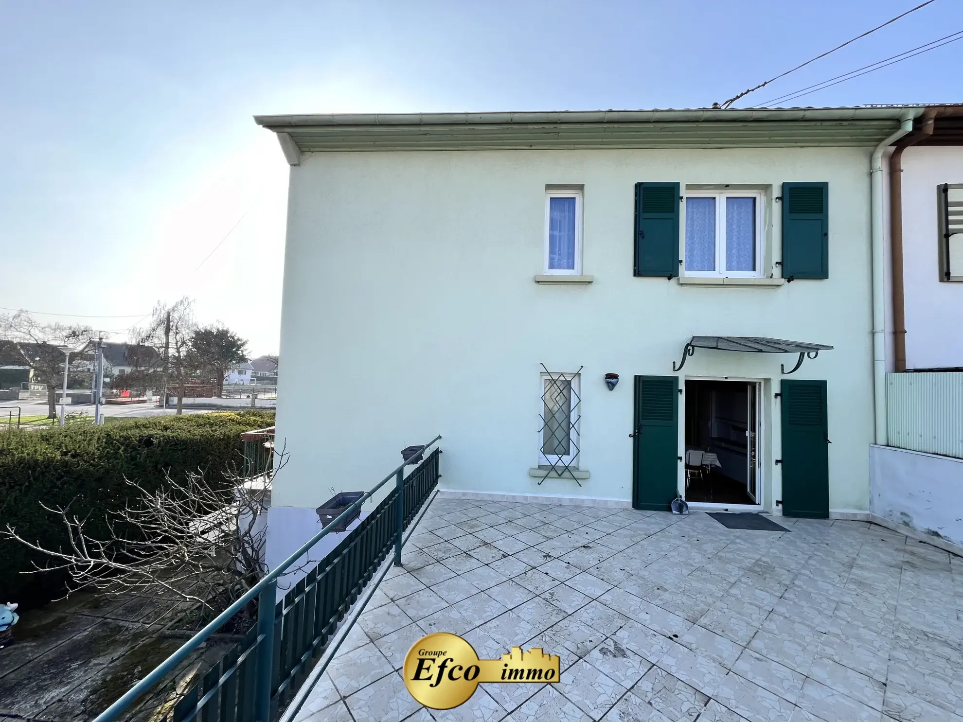 Maison mitoyenne 6 pièces à Pfastatt avec jardin et garage 