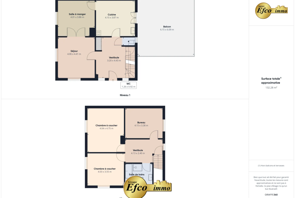 Maison mitoyenne 6 pièces à Pfastatt avec jardin et garage 