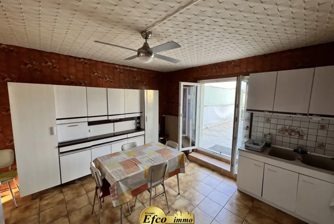 Maison mitoyenne 6 pièces à Pfastatt avec jardin et garage 