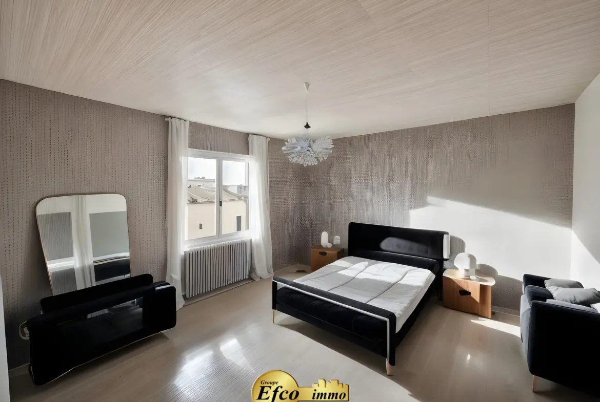 Maison mitoyenne 6 pièces à Pfastatt avec jardin et garage 