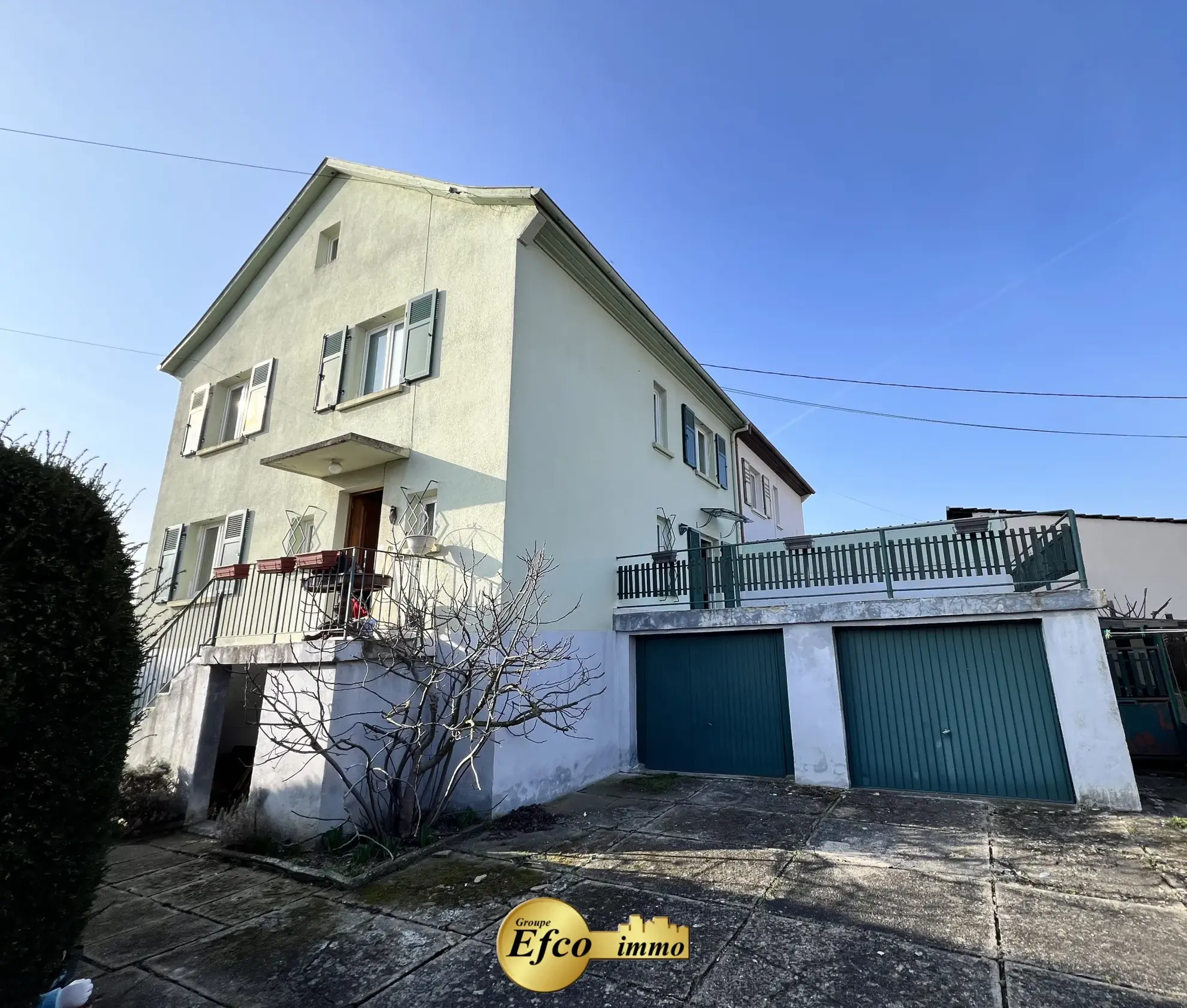 Maison mitoyenne 6 pièces à Pfastatt avec jardin et garage 