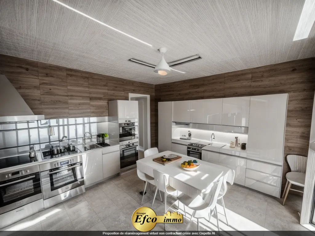 Maison mitoyenne 6 pièces à Pfastatt avec jardin et garage 