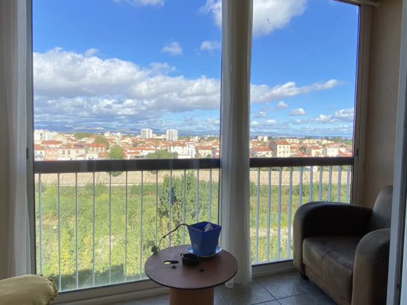 Appartement T2 avec vue dégagée à Perpignan Centre à vendre 