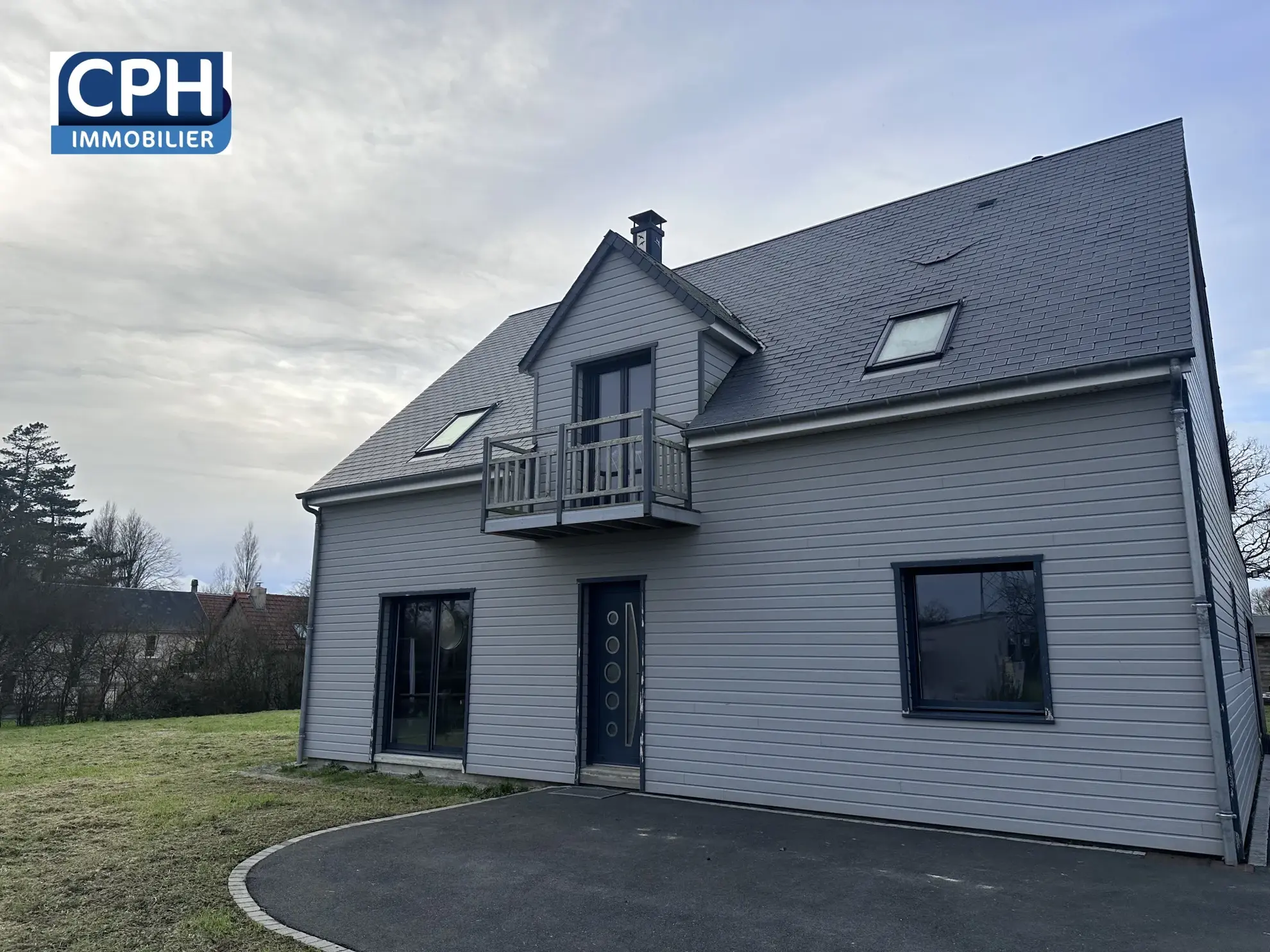 Maison en ossature bois de 143,5 m² à Laulne 