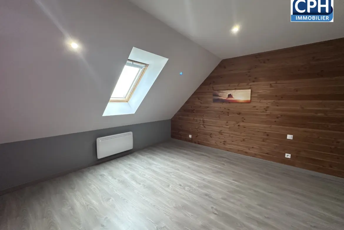 Maison en ossature bois de 143,5 m² à Laulne 