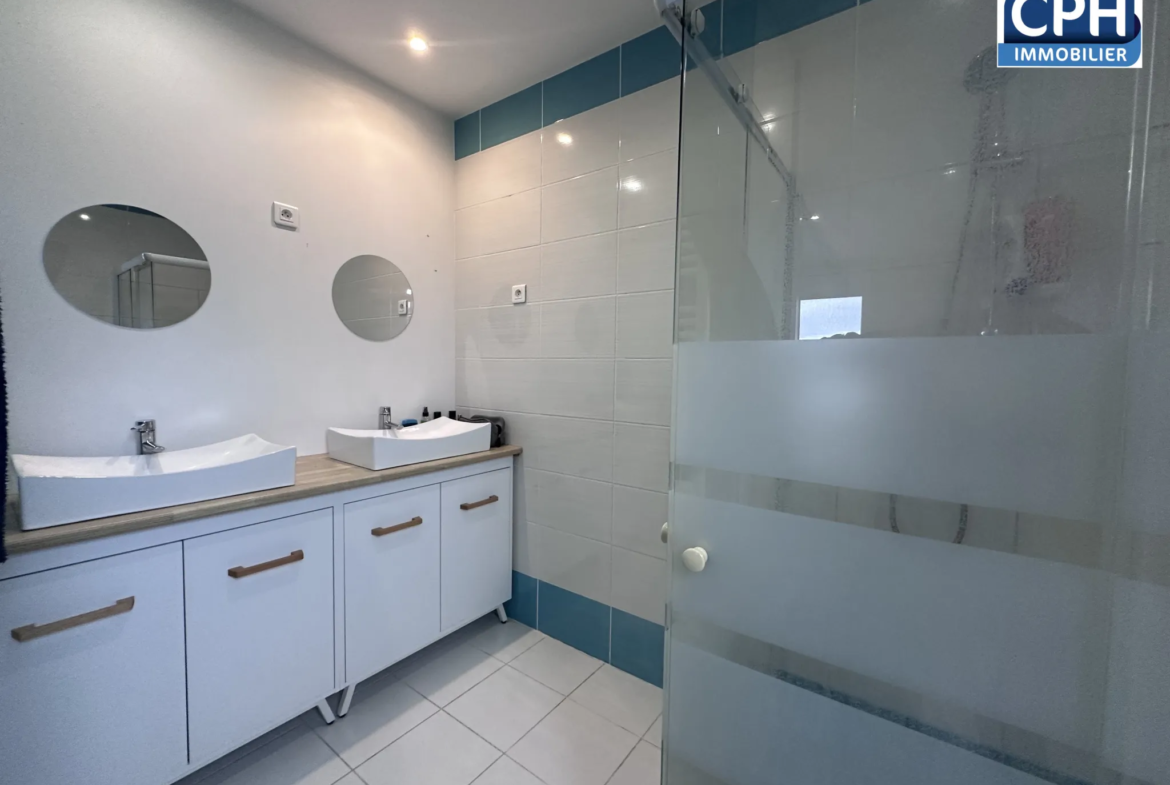 Maison en ossature bois de 143,5 m² à Laulne 